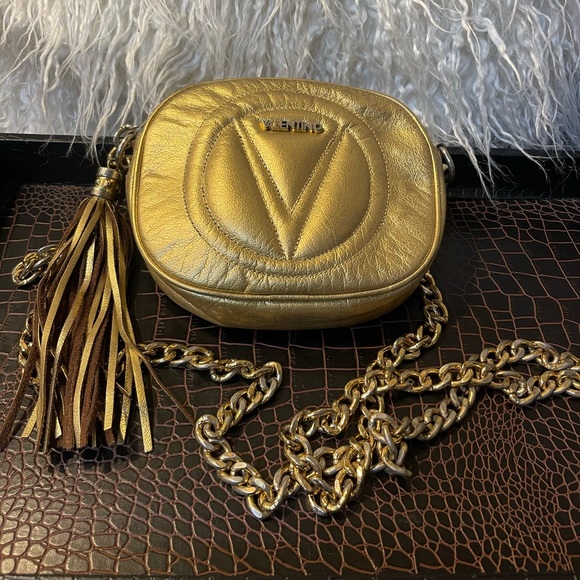 Valentino Garavani Handbags - Valentino Crossbody Leather Circle Bag
